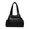 Women'S Handbag 2025 Summer Carving Decor Shoulder Bag Fashion Purse Soft Leather Large Capacity Shopping Handbags Satchel Bag Mom'S Bags