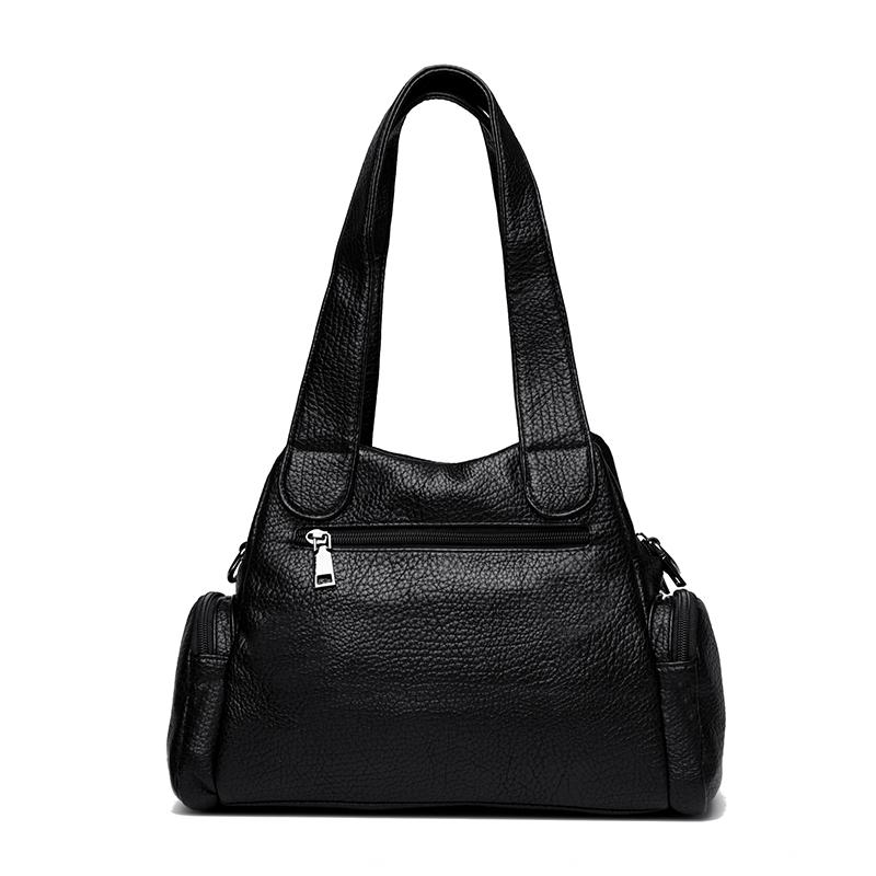Women'S Handbag 2025 Summer Carving Decor Shoulder Bag Fashion Purse Soft Leather Large Capacity Shopping Handbags Satchel Bag Mom'S Bags