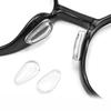 30 Pairs 1mm Clear Nose Cushions Anti Slip Silicone Pads Secure for Full Frame Glasses and Sunglasses