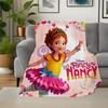 1pc, Disney Fancy Nancy Blanket, Living Room, Travel, Camping, Car Blankets