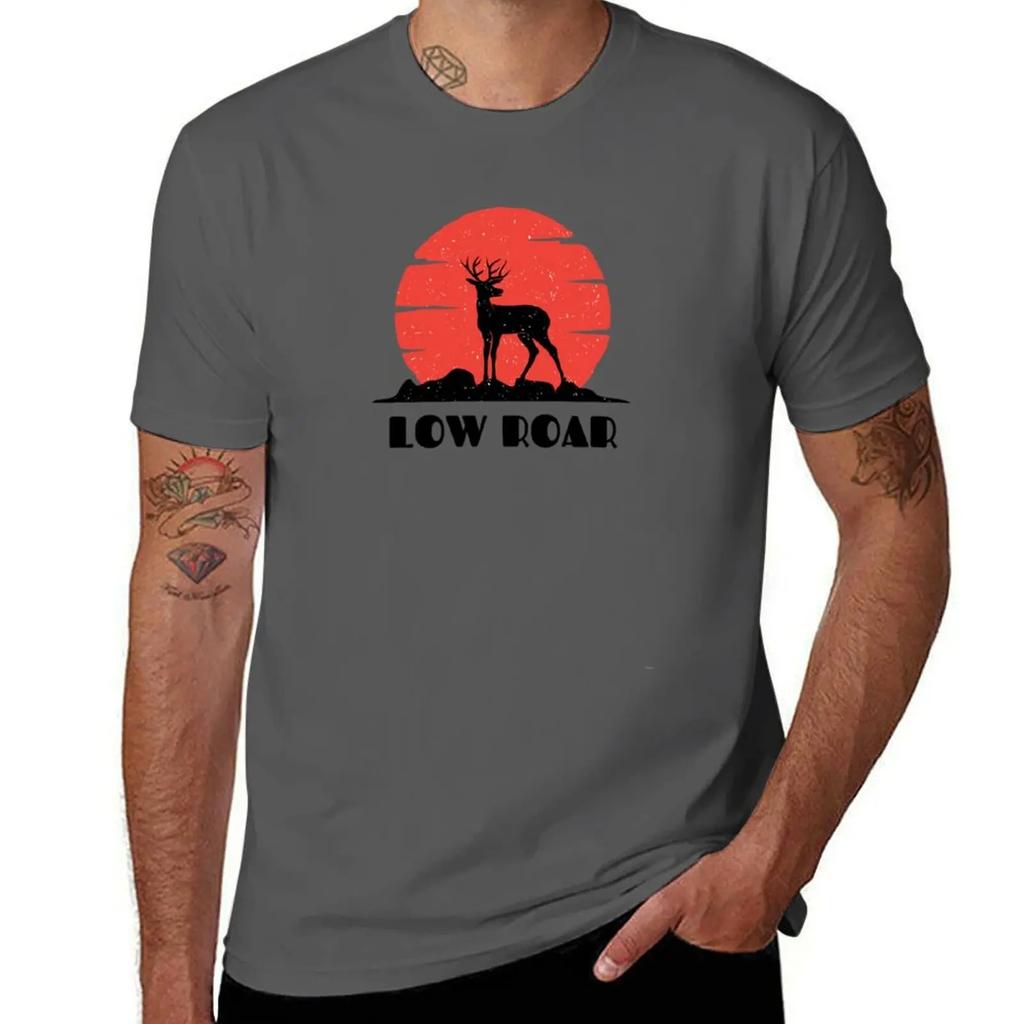 Low Roar - Icelandic Rock Band T-Shirt Shirts Graphic Tee Shirts Graphic New Edition Mens Graphic T-shirts Big and Tall