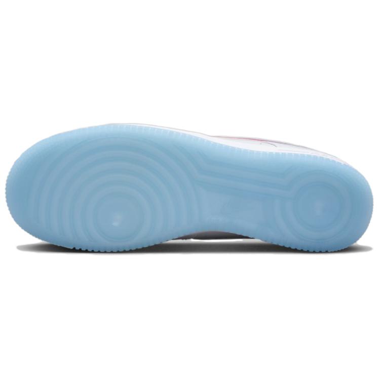 Nike Air Force 1 Low NY vs. NY 2024 Męskie Sneakersy Białe Court-Blue Hyper-Pink HF4833-100