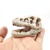 1 Set Resin Dinosaur Fossil Simulation Mini Dinosaur Ornaments Decorative Props Crafts Arts Artificial Decor for Fish Tank Aquarium