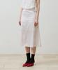 Alikim Tiny Dot Slit Skirt/Red