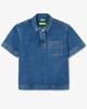 LACOSTE Women'S Colored Denim Polo Shirt Cf0052-55G 36L