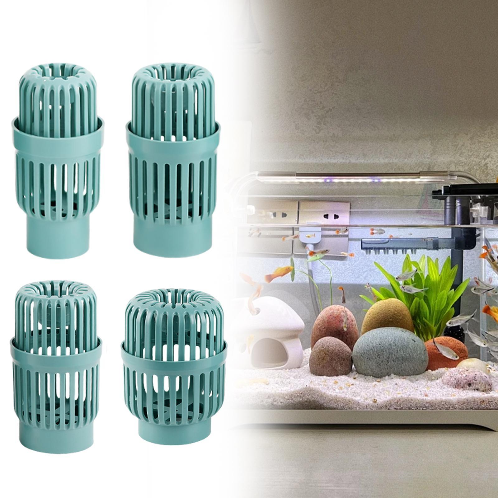 Сачок-скиммер для пруда, корзина-фильтр, простая установка, универсальный, контроль большой фильтрации, двухслойный фильтр, инструмент для очистки пруда 7.5x18.5cm