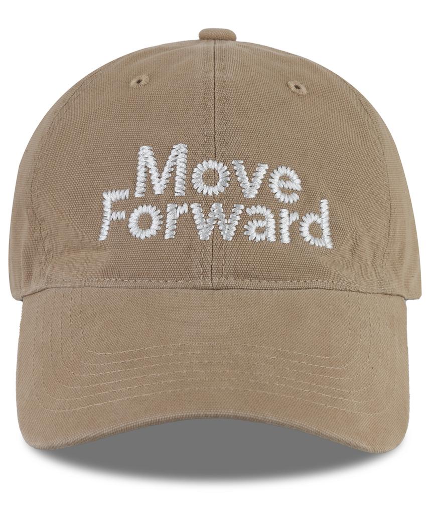 Wig Move Forward Canvas Ball Cap - Beige
