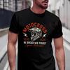 Motorcycle Racing Graphi - Retro Dirt & Moto Print With Supercross Design T-ShirtSummer Unisex Casual Short Sleeve Tops