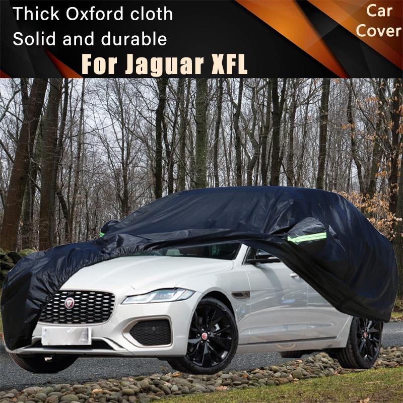For Jaguar XFL Car Full Outer Covers Outdoor Waterproof Dustproof Sun Rain Snow Protection Exterior Car Accessories