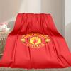 1pc Easy-Care Manchester United Manchester City Blanket, Perfect for Couch, Bed, Home, Travel & More, Warm & Durable Printed Blanket