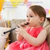 Slide Whistle, Metal Slide Whistle with Scale, Sliding Flute with Steel Sliding Rod, Kids' Musical Instrument Toy, Kazoo Flute, Parent-Child Game, Boy