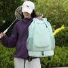 Mochila para Raquete de Tênis Acomoda 2 Raquetes Bolsa Esportiva de Badminton Grande Capacidade Mochila de Academia Bolsa Profissional de Fitness com Compartimento para Sapatos
