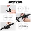 ROCKBROS Bicycle Refreshing Copper Alloy Mini Compatible with Road Mountain and Cross Fits Handlebars with a 22mm Over 100dB Right Bell, Lightweight,