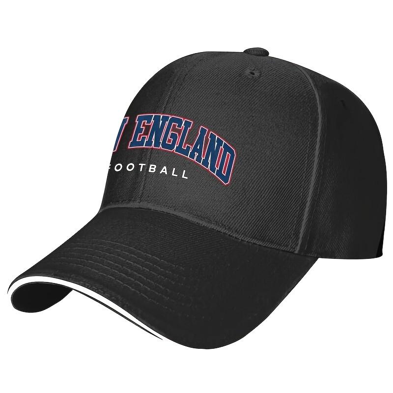 New England Football Baseball Cap Adult Casual Cotton Adjustable Sport Hat One Size