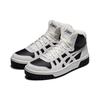 Asics Court Mz Hi Synthetic Leather Trendy Versatile Casual Warm Durable Lightweight Breathable Mid-Top Skate Shoes Unisex Skate Shoes 1203A177-101