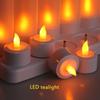 12 Pcs Thanksgiving Christmas LED Candle Light