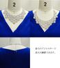 Strass-Halsketten- und Ohrring-Set (Silbernes Ohrring-Set) - Wunderschönes Accessoire für Partys, besondere Anlässe und Abschlussfeiern.