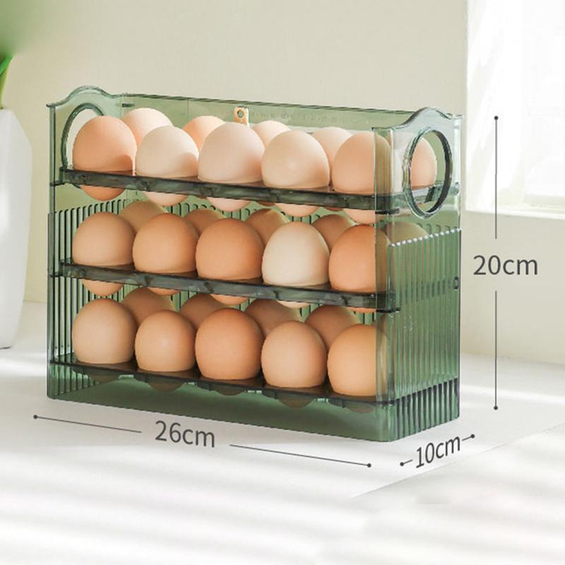 

Ящик для хранения яиц Органайзер для холодильника Контейнеры для еды Ящик для хранения свежих яиц Держатель для лотков Диспенсер для кухонных ящиков для хранения