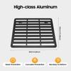 Universal Aluminum Car Roof Top Platform Rack, Luggage Carrier for SUV Truck Van, Direct Mount 150-200kg Capacity Exterior Parts