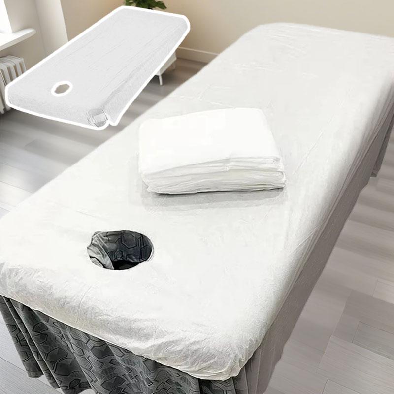 Disposable 20pcs Beauty Salon Bed Sheets Elastic Breathable Non-Woven Bed Covers Spa Salon Bedding Single-Use Sábanas Para Camas