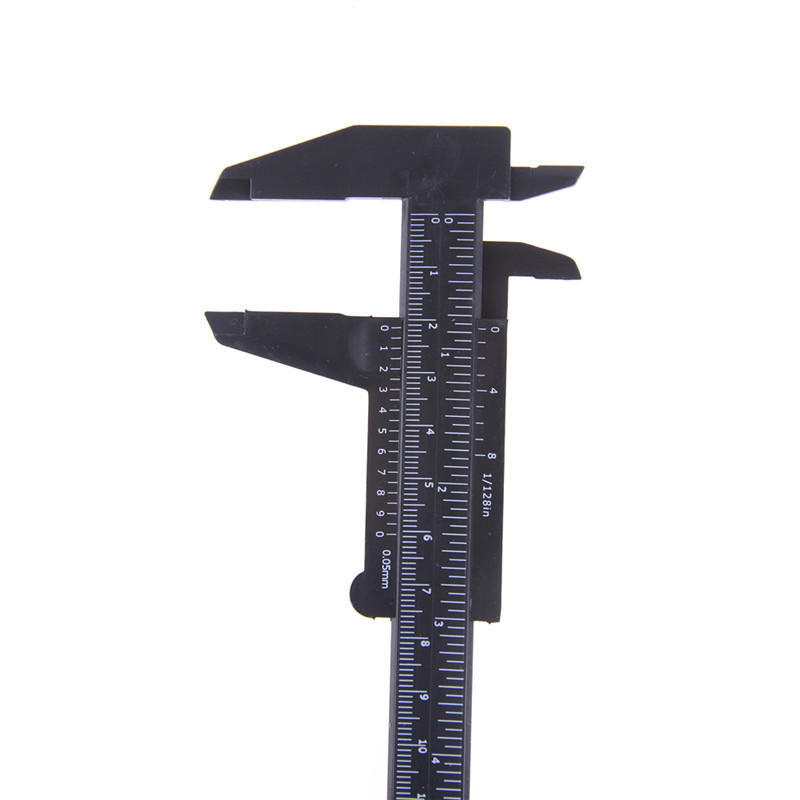 1Pc 6 Inch 150Mm Plastic Vernier Caliper Sliding Gauge Ruler Jewelry Measuring