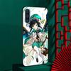 Barbatos Genshin Impact Case for Samsung Galaxy A10s A50 A50s A02s A03s A20 A30 A20e A70 A70s A20s A30s A10 Black Phone Cover