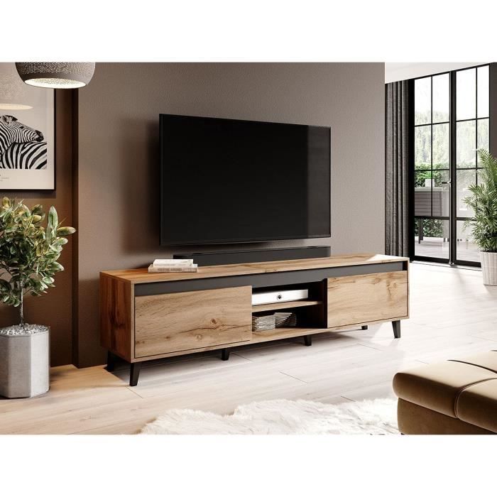 Meuble TV, Wotan/Anthracite