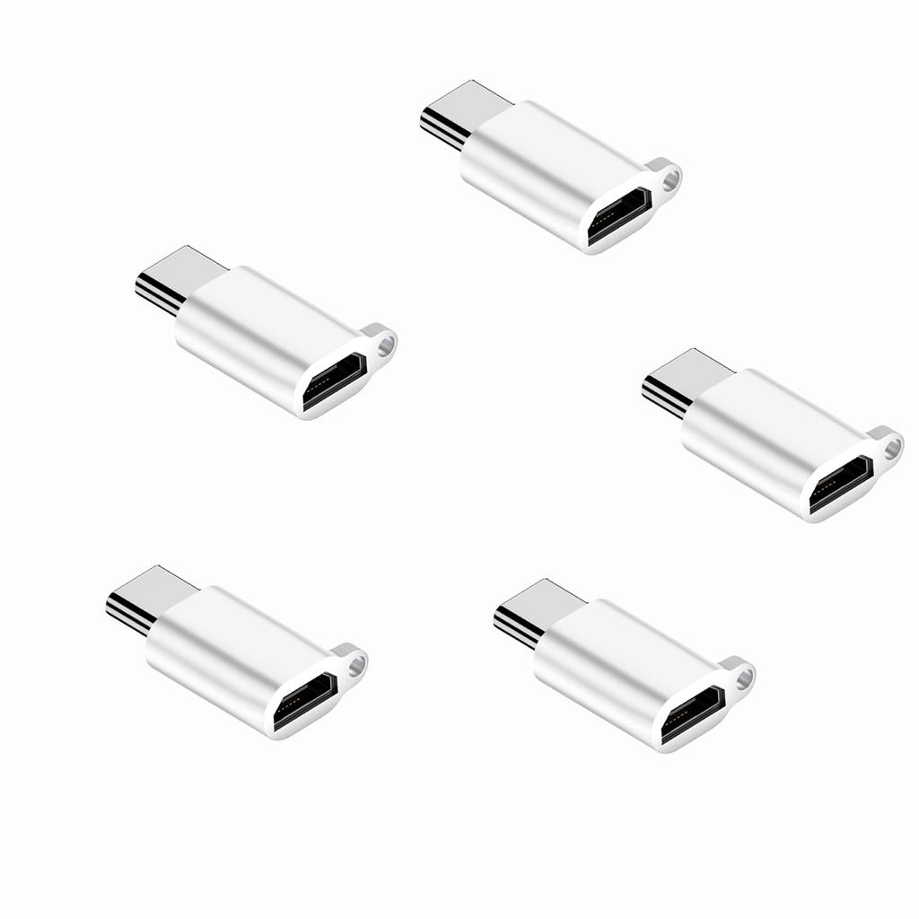 Kompakter Mini USB Typ C Buchse auf Micro USB Stecker Adapter für Xiaomi Redmi Huawei Handy Konverter