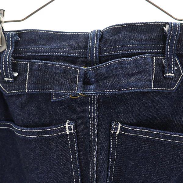 EVISU Denim painter pants Button fly cinch back jeans Women Used