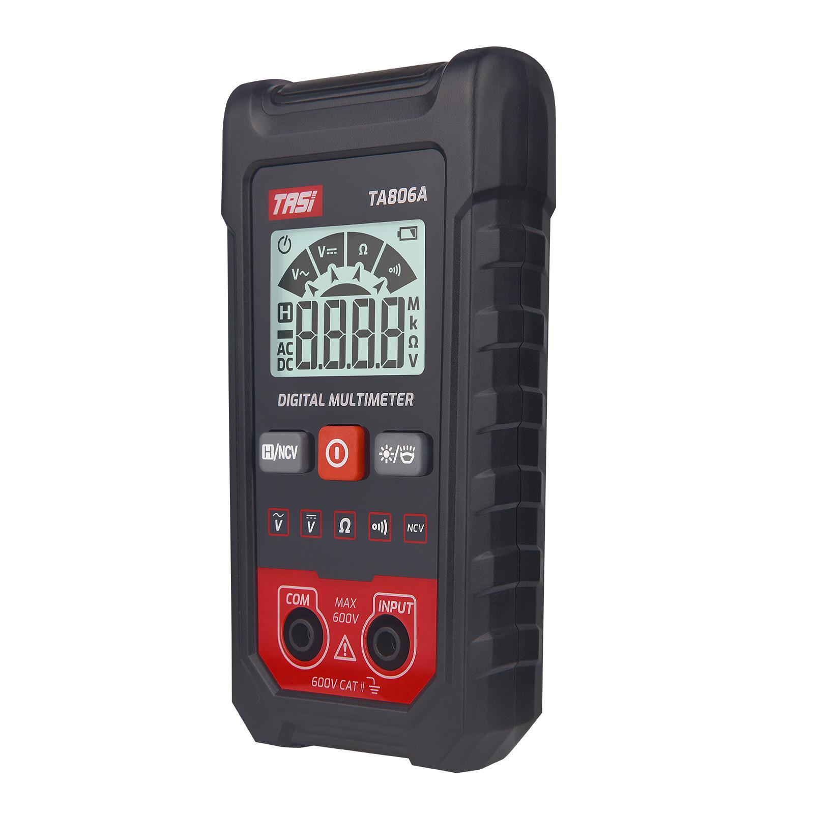 

Точний електричний тестовий компактний мультиметр ABS із функцією автоматичного розпізнавання TA806A Мультиметр надійний для домашнього та офісного використання