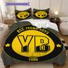 BSC YB Muster Bettwäsche Steppdecke Set Bettbezug Kissenbezug Heimdekoration Geburtstagsgeschenk (1 Bettbezug + 2 Kissenbezüge, ohne Füllung)