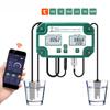 6-in-1 Portable Digital WiFi Water Quality Tester Aquarium Smart Control  Monitor Analyzer Multifunction PH Meter