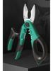 Electrician's Master Wire Stripper & Crimping Pliers - Stripping, Cutting, and Scissor Tool for Cables