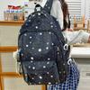 Schoolbag1011 new schoolbag female junior high school high school student large capacity star printing backpack female college student computer bag 