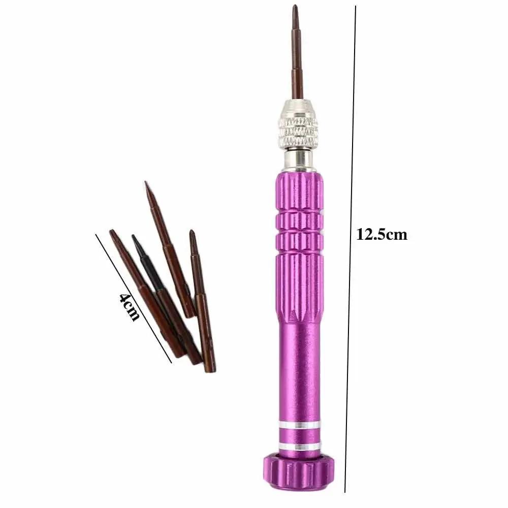 DIY Multifunction Aluminum Eyeglass Repair Precision Mini Magnetic Repair Kit Screwdriver Set Repair Accessory