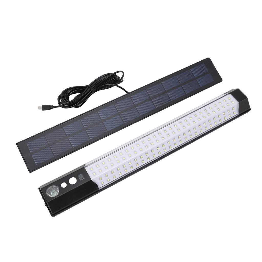 Solarpanel LED-Licht IP65 Wasserdicht Fernbedienung Hängelampe für Außen Garten Hof