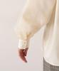 Afternoon Tea Living HY27 Tulle Sleeve Blouse, Size M, Ivory