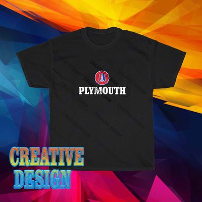 Ny Design Plymouth Klassisk Retro Bil Logotyp Unisex T-shirt Rolig Storlek S-5XL