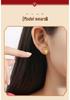Teqia Zodiac Horse Earrings for Women - S925 Sterling Silver Chinese National Trend