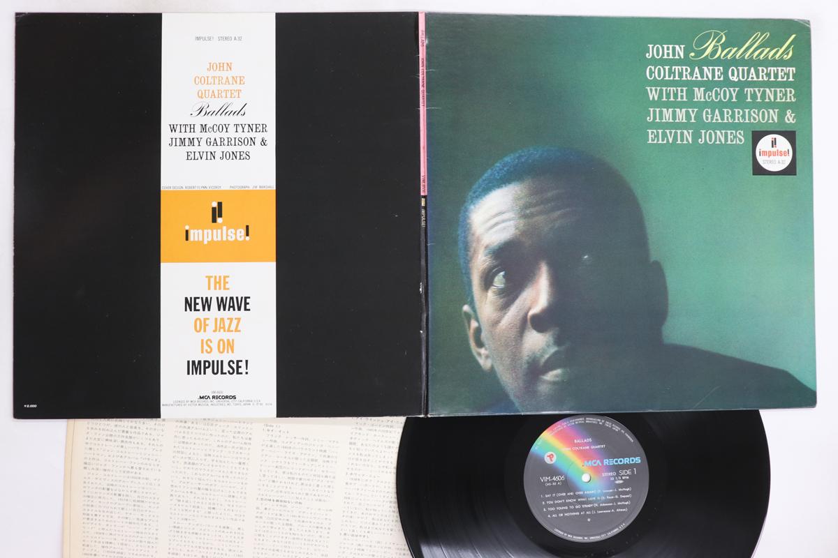 

LP Record JOHN COLTRANE - Ballads VIM4606 MCA 1980 Japan Jazz Used