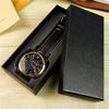 Black Long Universal Watch Packaging Box with Logo Options