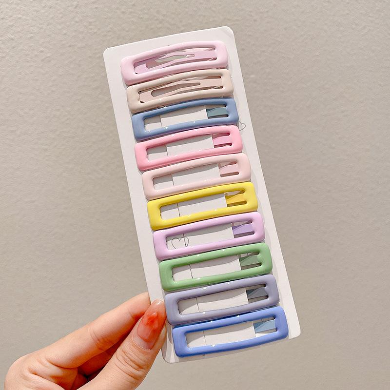 Dopaminové barevné ofiny Sponka do vlasů Kotlety pro děti a ženy - Krokodýlka Vlasová ozdoba