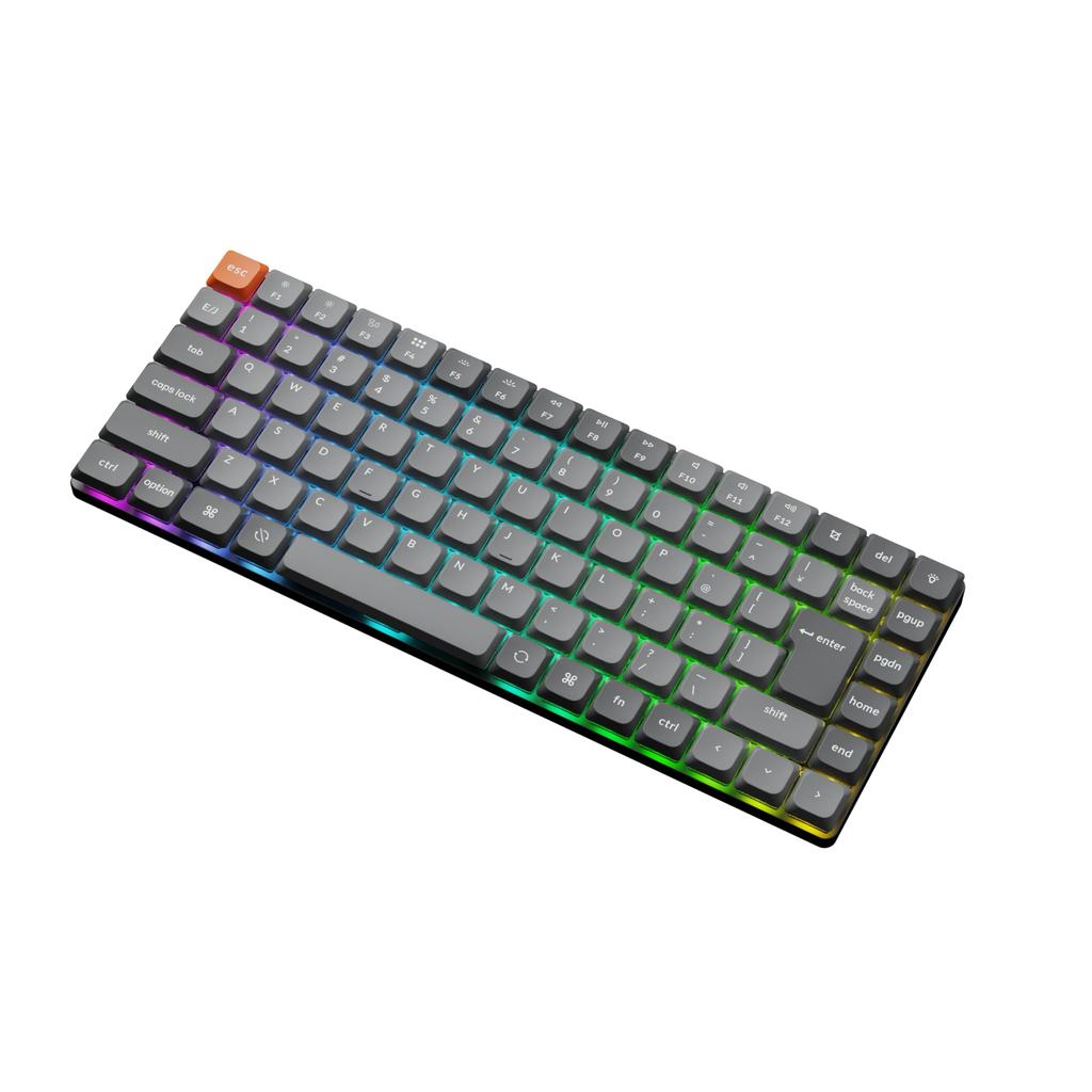 Keychron K3 Max Wireless Custom Mechanical and Wired QMK Japanese JIS Kana Characters RGB PBT Compatible with Mac and Windows Silent K Pro Mechanical