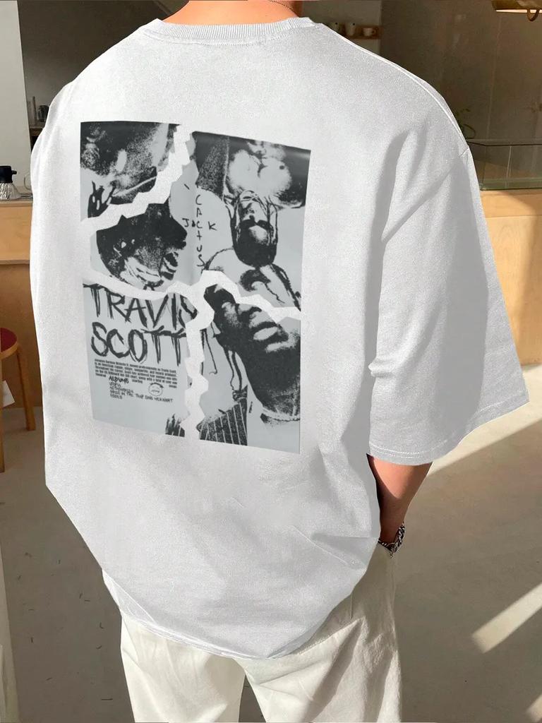 Travis Scott T-shirt with Back Print