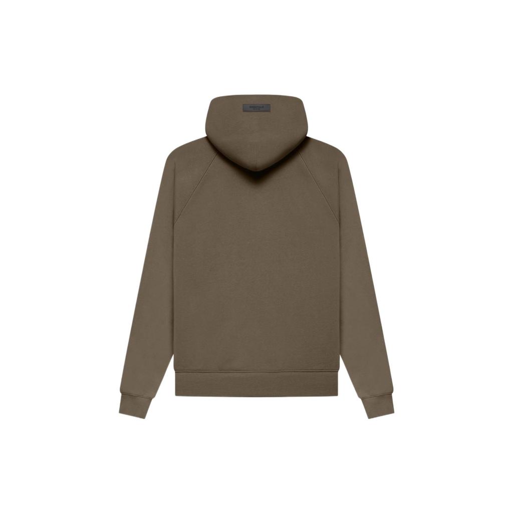 Fear of God Essentials FW22 Essentials Fleece-Lined Pullover Hoodie Unisex Hoodie Wood-Brown FOG-FW22-174