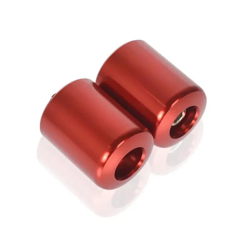 Motorcycle Handlebar Grips Plug Ends Handle Hand Bar CNC Cap For Kawasaki NINJA 250R 300 ER6 650 ZX6 ZX7 ZX9 ZX10 ZX12 ZX14