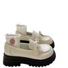 White Mary Jane Small Leather Shoes Women's Autumn British Style Platform Japanese Shoes Cute Versatile Round Head Student Single Shoes