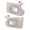 Sun Visor with Makeup Light Beige Stylish Look Enhanced Safety Sun Shielding Visor for Altima 2013 t