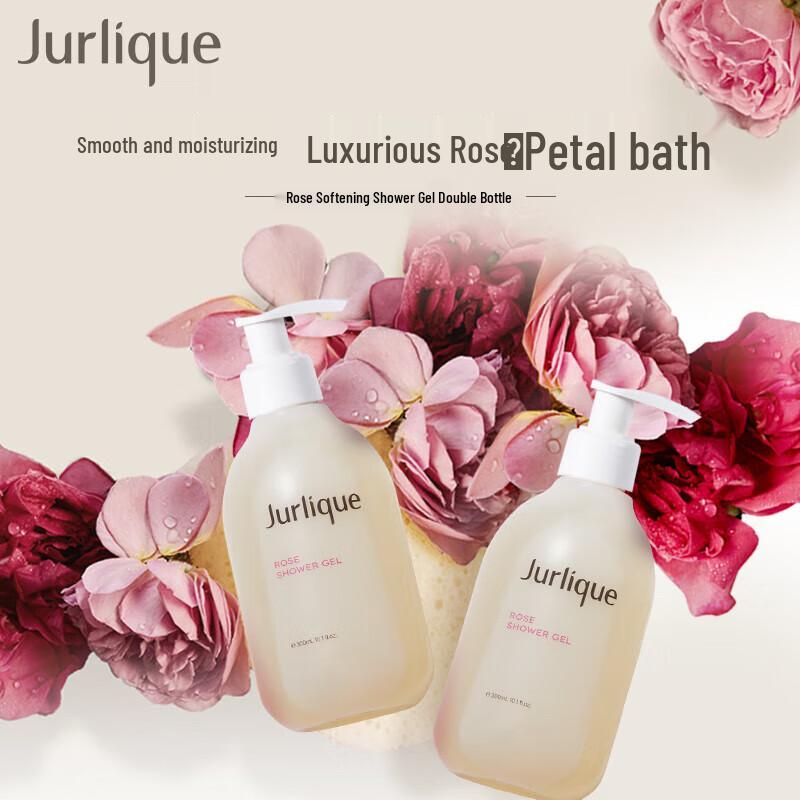 Jurlique Гель для душа смягчающий с розой, двойная упаковка