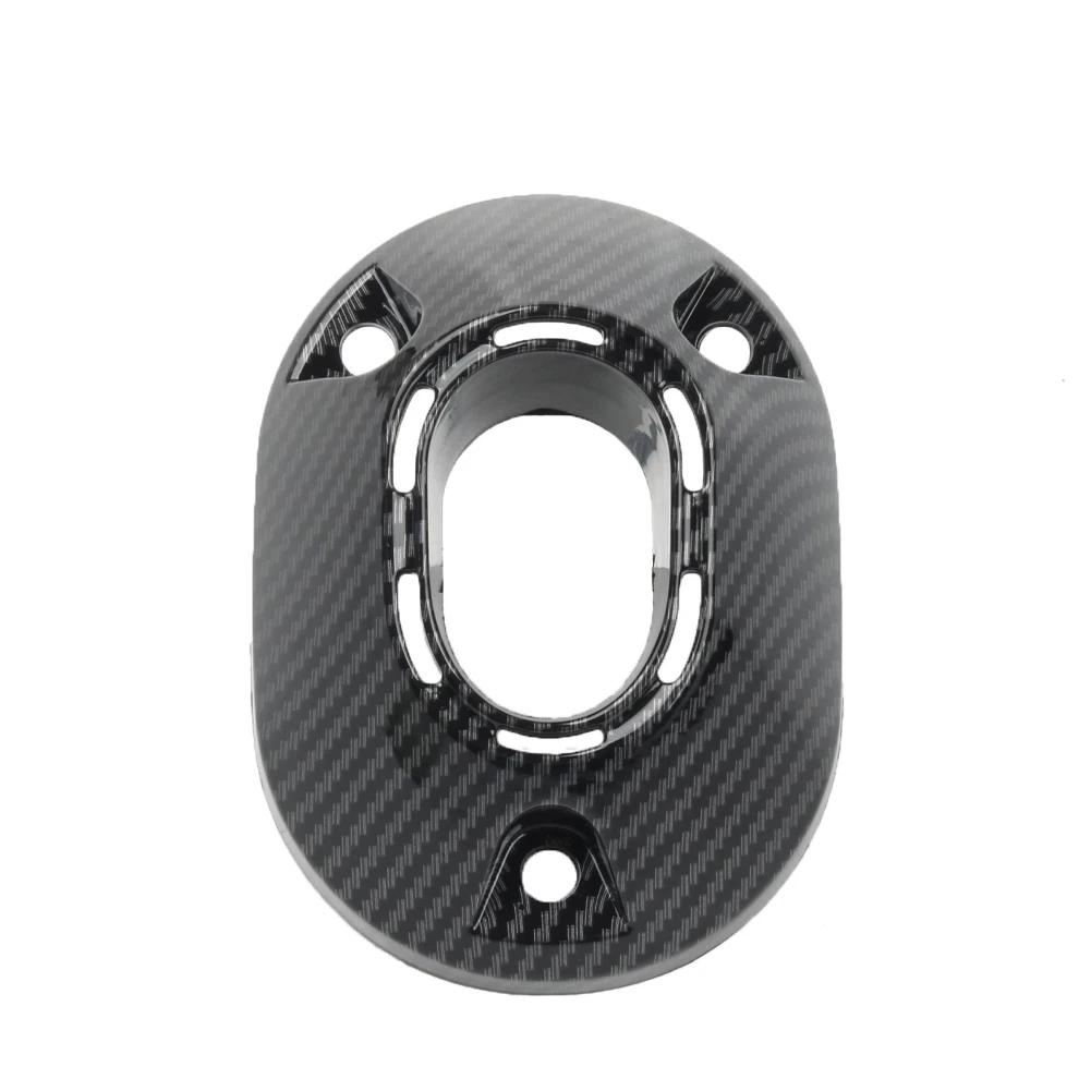 For Honda Click 160 ABS Motorcycle Muffler Cover Imitation Carbon Fiber Exhaust Pipe Protector Rear Cover